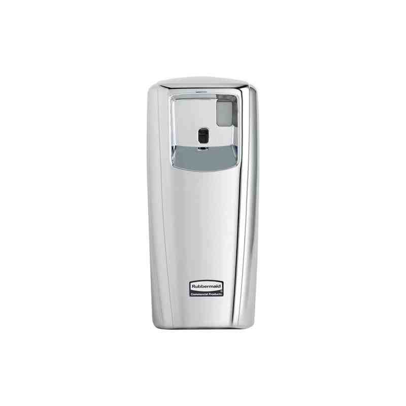 RUBBERMAID, Microburst 9000 LCD Aerosol Dispenser, Colour: Chrome - [Cleaning Supplies Canada Discounts] - 1793536 - [DefendUse.