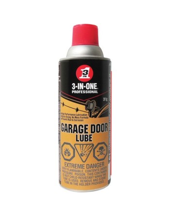 WD-40, 3-IN-1 Garage Door Lube, Aerosol Can, 311 g, Film Type: Dry - [Cleaning Supplies Canada Discounts] - 1252 - [DefendUse.co