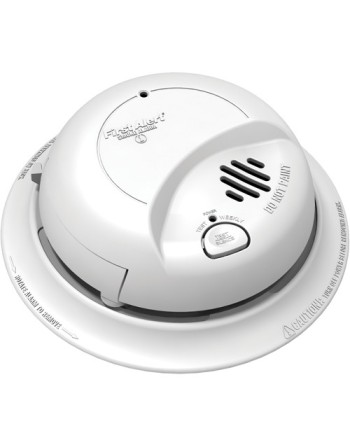 BRK ELECTRONICS, 120V Hardwired Smoke Alarm with Battery Back-Up - [Cleaning Supplies Canada Discounts] - 9120BA - [DefendUse.co