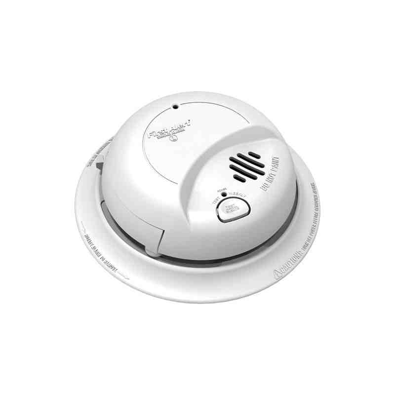 BRK ELECTRONICS, 120V Hardwired Smoke Alarm with Battery Back-Up - [Cleaning Supplies Canada Discounts] - 9120BA - [DefendUse.co