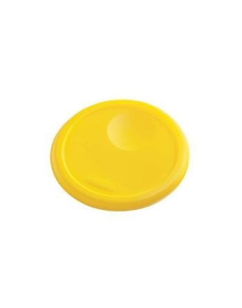 Rubbermaid FG572200YEL Yellow Lid for 2, 4 Qt. Round Food Storage Containers - [DefendUse.com] - FG572200YEL - Food Storage