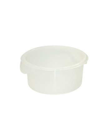 Rubbermaid FG572000WHT 2 Qt. White Round Food Storage Container - [DefendUse.com] - FG572000WHT - Food Storage