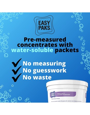 Diversey 990682 NSF Easy Pak's Heavy Duty Cleaner Degreaser, 90 Per Tub X 14.1748 G/0.5 Oz) (Pack of 2) - [DefendUse.com] - 9906