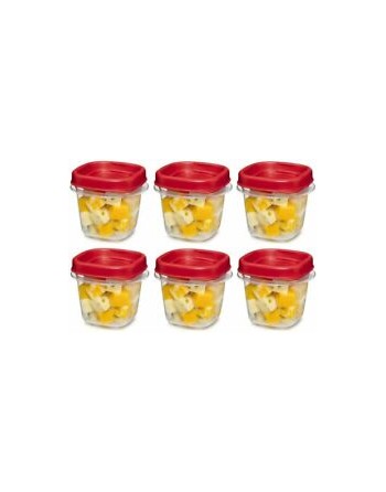 Rubbermaid Housewares, 2 cup 473mL Square Lock-its, Case of 8 - [Cleaning Supplies Canada Discounts] - 1778066 - [DefendUse.com]