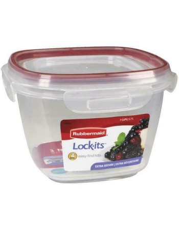 Rubbermaid Housewares, 14 cup 3.3L Square Lock-its, Case of 4 - [Cleaning Supplies Canada Discounts] - 1778081 - [DefendUse.com]