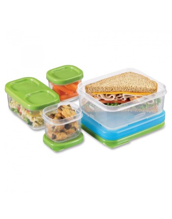 Rubbermaid Housewares, Kit LBX Sandwich - Guacamole, Case of 4 - [Cleaning Supplies Canada Discounts] - 1815379 - [DefendUse.com