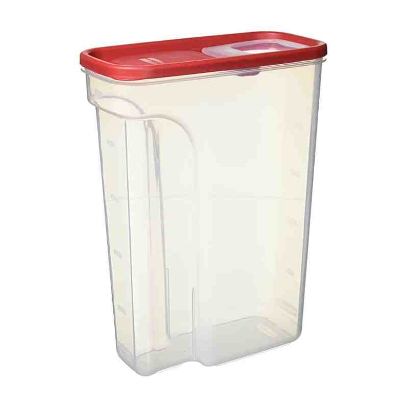 Rubbermaid Housewares, Modular Cereal Keeper 22 cup  - Red, Case of 2 - [DefendUse.com] - 1861472 - Rubbermaid Housewares