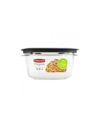 Rubbermaid Housewares, Premier Food Storage Container Square 5 Cup - Grey, Case of 6 - [Cleaning Supplies Canada Discounts] - 19