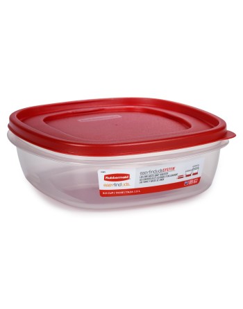 Rubbermaid Housewares, Easy Find Lid Square 9c/2.1L, Case of 4 - [Cleaning Supplies Canada Discounts] - 2067179 - [DefendUse.com