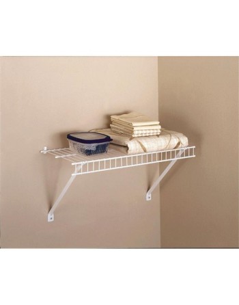 Rubbermaid Housewares, Linen Shelf, 2'X12" Kit with Hardware, Case of 6 - [Cleaning Supplies Canada Discounts] - 5210RM - [Defen