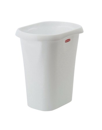 Rubbermaid 5L51 Open Top Wastebasket, 12 qt 9-1/2 in L x 11.700 in W x 13.3 in D, Plastic, Case of 8 - [Cleaning Supplies Canada