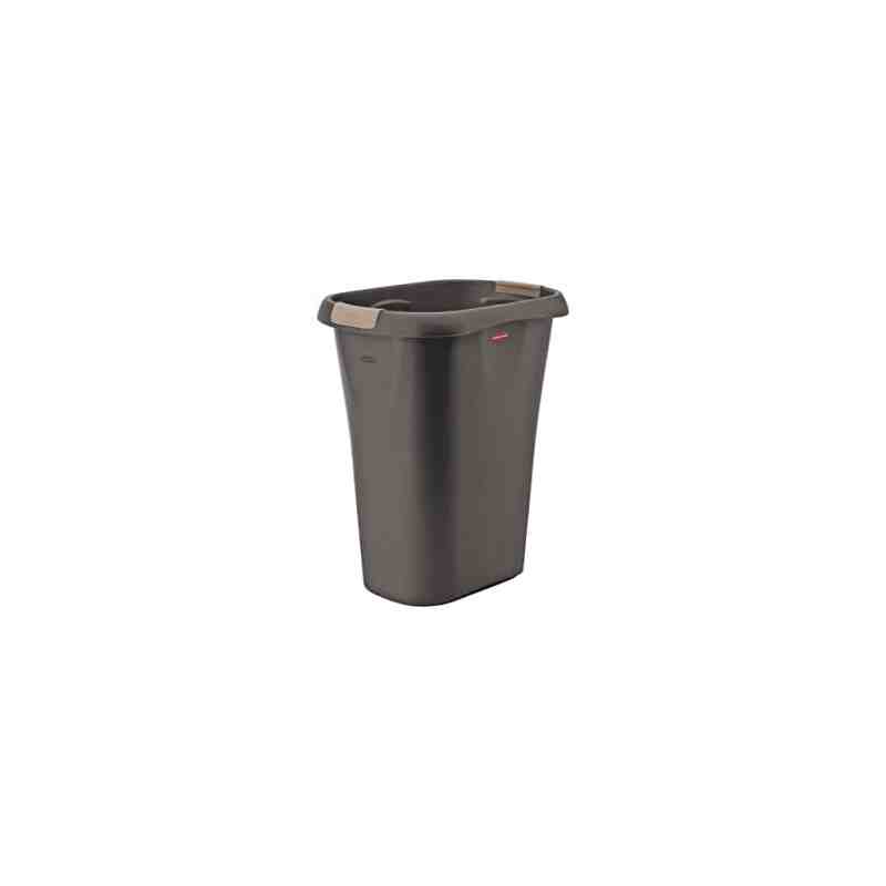 Rubbermaid Housewares, Open Wastebasket 30.3L w/Linerlock bag latches, Case of 12 - [Cleaning Supplies Canada Discounts] - 5L60-