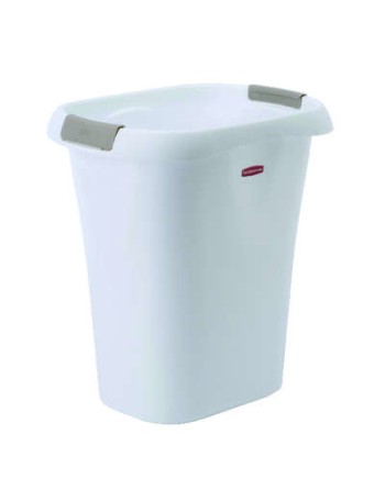 Rubbermaid Housewares, Open Wastebasket 19.8L w/Linerlock bag latches, Case of 6 - [Cleaning Supplies Canada Discounts] - 5L61-C