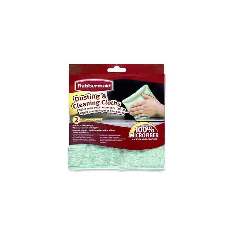 Rubbermaid Housewares, Microfibre Dustintg Cloths 2/pk, Case of 6 - [Cleaning Supplies Canada Discounts] - 6M01-06 - [DefendUse.