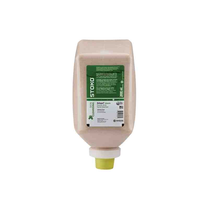 STOKO PN98318706 Solopol Classic Heavy-Duty Hand Cleaner, 2 L, Refill - [DefendUse.com] - PN98318706 - Deb Stoko®