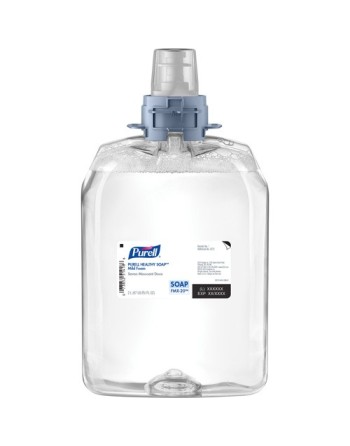 PURELL 5572-02-CAN00 Healthy Soap™ Mild Handwash, Foam, 2 L, Unscented, Plastic Cartridge, Qty/Case: 2 Refills - [DefendUse.com]