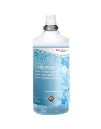 SC JOHNSON PROFESSIONAL  Refresh™ Azure Handwash, Foam, 1.6 L, Scented Container Type: Counter-Mounted, Apple, Case/4 - 1