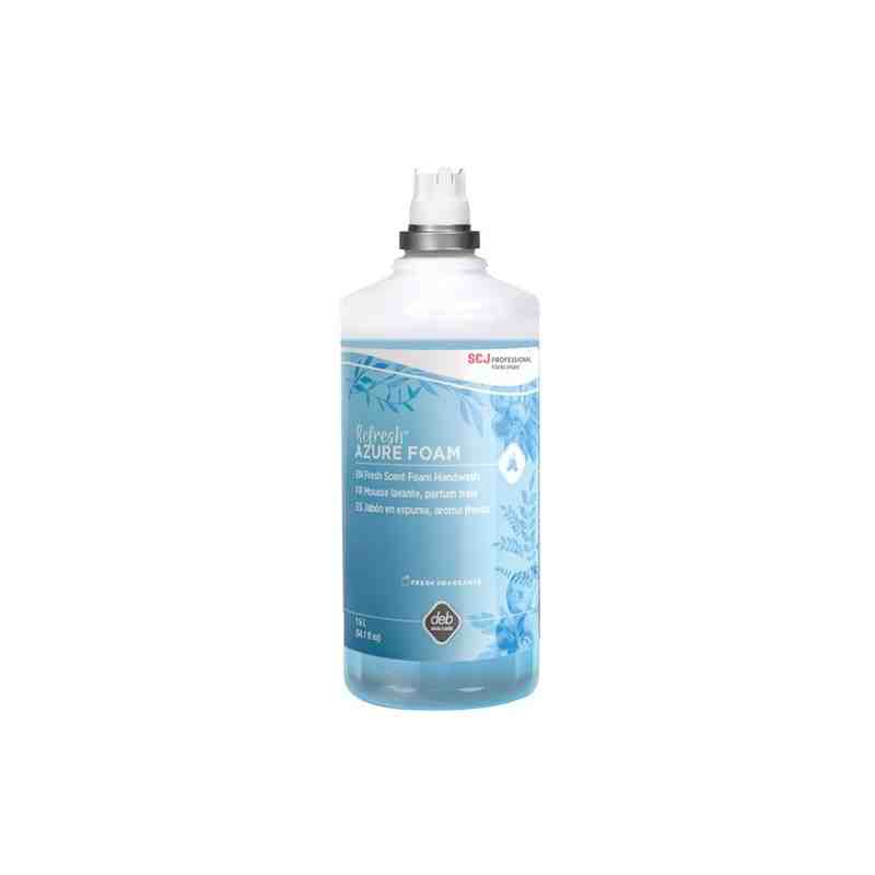 SC JOHNSON PROFESSIONAL  Refresh™ Azure Handwash, Foam, 1.6 L, Scented Container Type: Counter-Mounted, Apple, Case/4 - 1