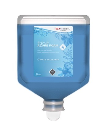 SC JOHNSON AZU2L. Refresh™ Azure Hand Soap, Foam, 2 L, Scented, Plastic Cartridge, Case of 4 - [DefendUse.com] - AZU2LT - Hand S