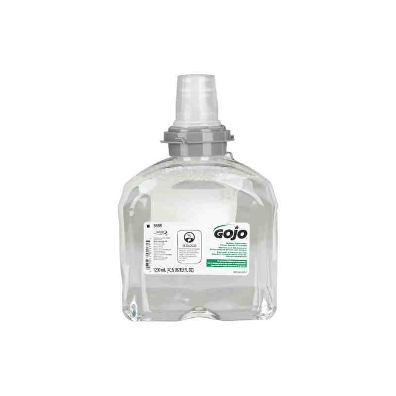 GOJO, Green Certified Hand Soap, Foam, 1.2 L, Unscented, Case of 2 - [DefendUse.com] - 5665-02 - Hand Soap Refills