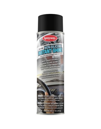 SPRAYWAY SW938 Auto-Care Non-Silicone Instant Shine, Format: 11 fl. oz. - [DefendUse.com] - SW938 - Sprayway