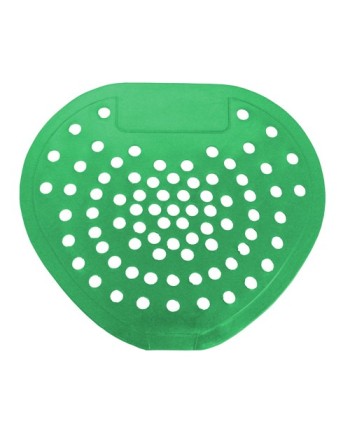 HOSPECO 3902 Health Gards Vinyl Urinal Screen Green 12/cs - Apple,Case: 12 - [DefendUse.com] - 3902 - Toilet & Urinal