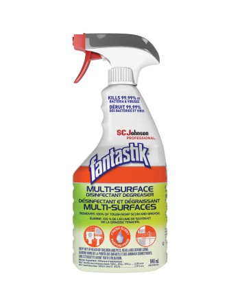 Fantastik® Professional, Industrial, All Purpose Disinfectant, Original Trigger, Case of 8/946ml[10062913000789] - [DefendUse.co