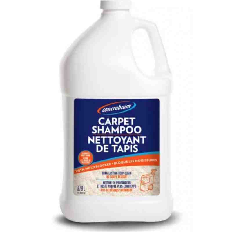 CONCROBIUM 216004 Retail, Carpet Shampoo, Case of 4/3.78L Jugs - [DefendUse.com] - 216004 - Concrobium