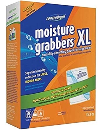 RUST-OLEUM 7501353 Concrobium® Moisture Grabbers XL, X-Large, Case of 6/1kg - [DefendUse.com] - 7501353 - Concrobium