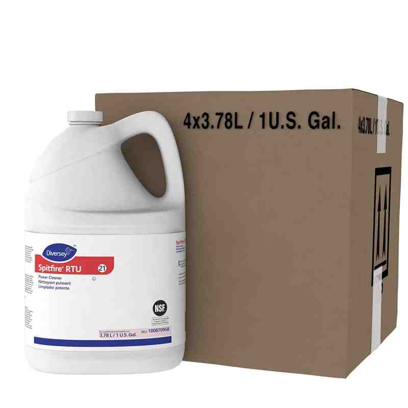 Diversey 100870948 Spitfire Professional All Purpose Power Cleaner, 1 Gallon/3.78 L, 4 Pack - [DefendUse.com] - 100870948 - Indu