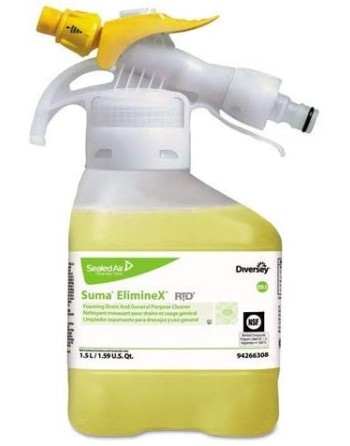 Diversey 94622333 Eliminex Foaming Drain And General Purpose Cleaner RTD, Case of 1x5L - [DefendUse.com] - 94622333 - Diversey H