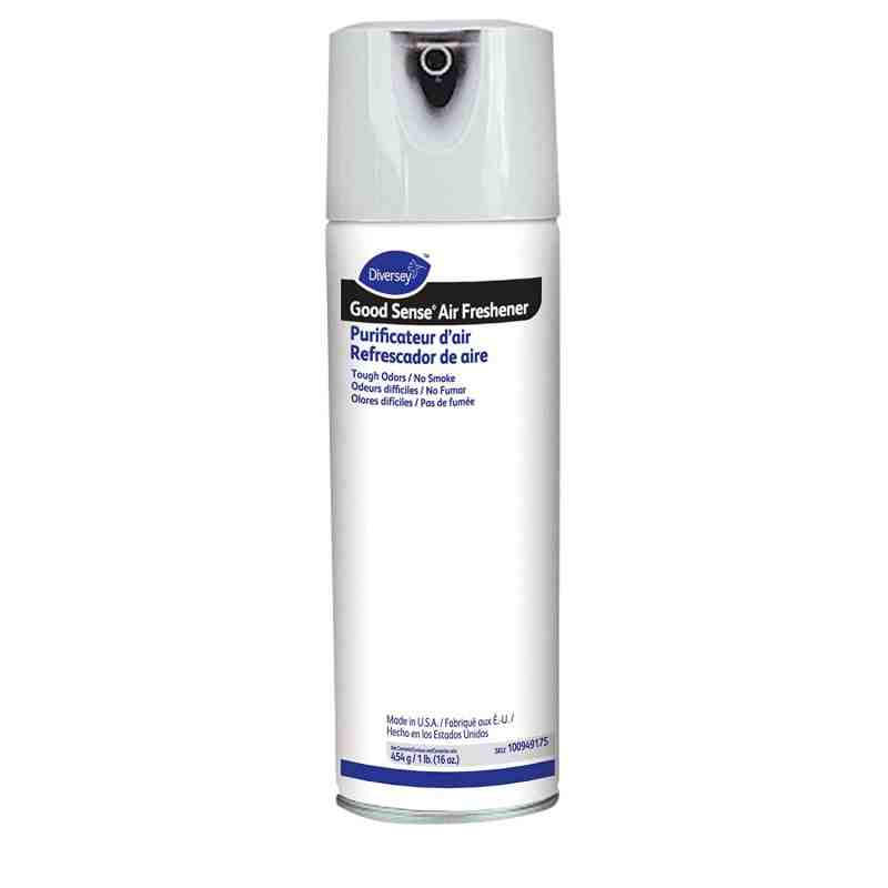 DIVERSEY 100949175 Good Sense Aerosol, Tough Odor, No Smoke, Air Freshener, Case of 6/454ml - [DefendUse.com] - 100949175 - Dive