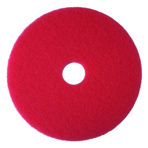 Floor Pad - Red PLG Buffing Pad 19" 5/cs[F-5100PLG-RED-19],5/CS, Price Per Case