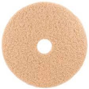 Floor Pad - Tan Burnish Pad 17" 5/cs[F-3400-TAN-17],5/CS, Price Per Case