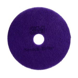 Floor Pad , Scotch Brite Diamond Pad Plus Purple 20" 5/cs[F-PURPLE-20],5/CS, Price Per Case