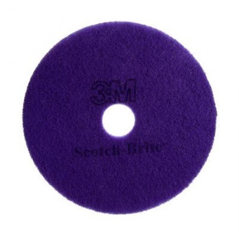 Floor Pad , Scotch Brite Diamond Pad Plus Purple 20" 5/cs[F-PURPLE-20],5/CS, Price Per Case