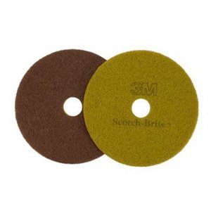 Floor Pad , Scotch Brite Diamond Pad Plus Sienna 12" 5/cs[F-SIENNA-12],5/CS, Price Per Case