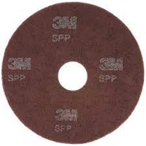 Floor Pad , Scotch Brite Surface Prep Plus Pad Maroon 16" 15cs [SPPP-16],5/CS, Price Per Case