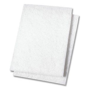 Niagara Light Duty Scouring Pad 6"x9" - White 20/cs[H-98N-6X9],20/CS, Price Per Case