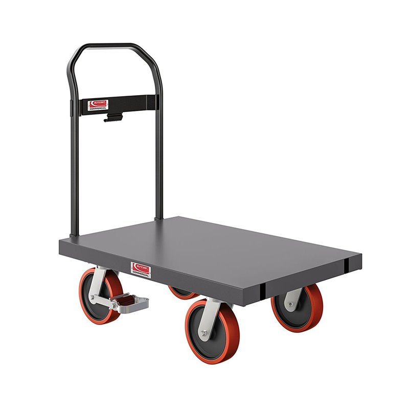 Suncast Commercial 24" x 36" All Purpose Metal Platform Hand Truck, 1000lb Capacity