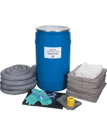 Spill Kit, Universal, Drum, 30 US gal. Absorbancy - [Cleaning Supplies Canada Discounts] - I165 - [DefendUse.com]