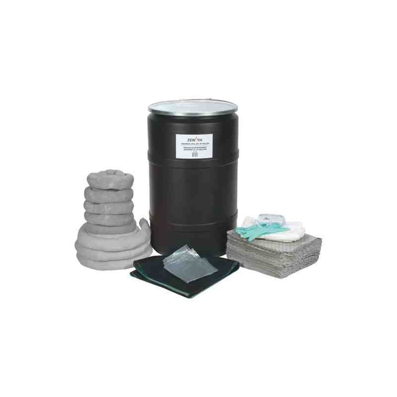 Spill Kit, Universal, Drum, 55 US gal. Absorbancy - [Cleaning Supplies Canada Discounts] - I195 - [DefendUse.com]