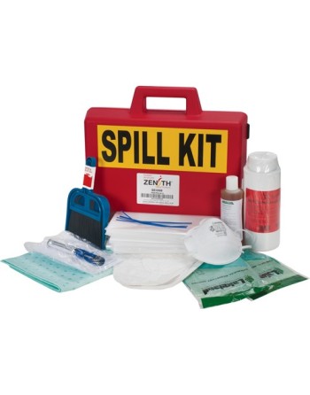 Mercury Spill Kit, Hazmat, Case, 50 ml Absorbancy - [Cleaning Supplies Canada Discounts] - I268 - [DefendUse.com]