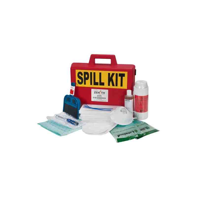 Mercury Spill Kit, Hazmat, Case, 50 ml Absorbancy - [Cleaning Supplies Canada Discounts] - I268 - [DefendUse.com]