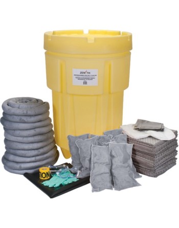 Shop Spill Kit, Universal, Drum, 95 US gal. Absorbancy - [Cleaning Supplies Canada Discounts] - I168 - [DefendUse.com]