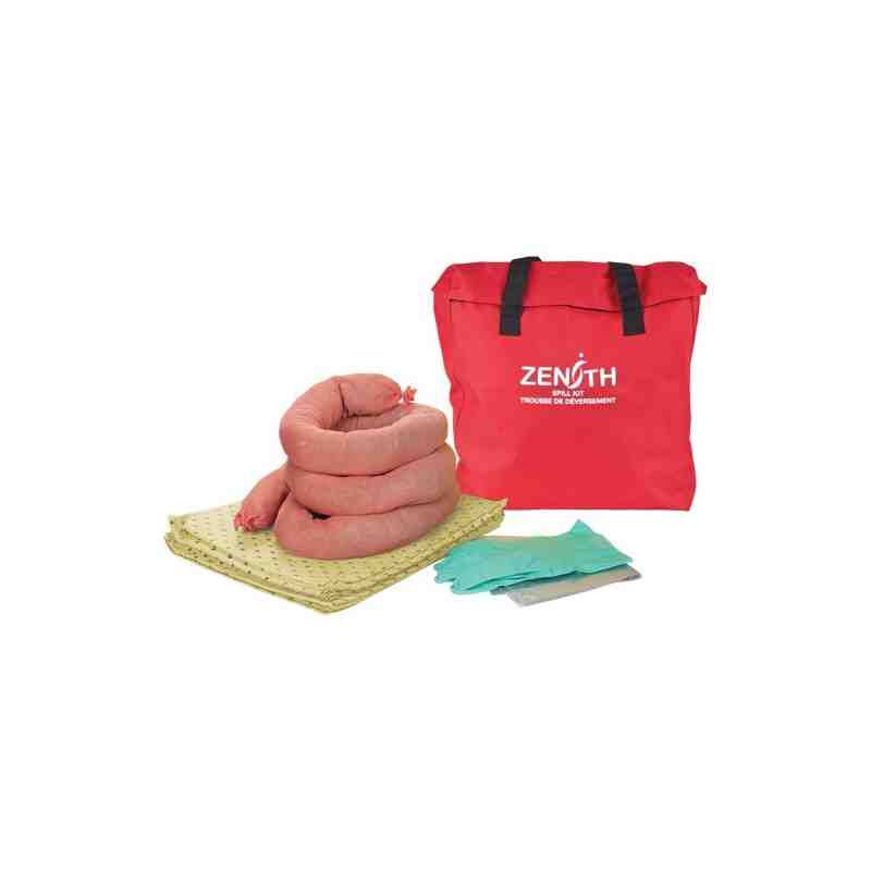 Economy Spill Kit, Hazmat, Bag, 5 US gal. Absorbancy - [Cleaning Supplies Canada Discounts] - J287 - [DefendUse.com]