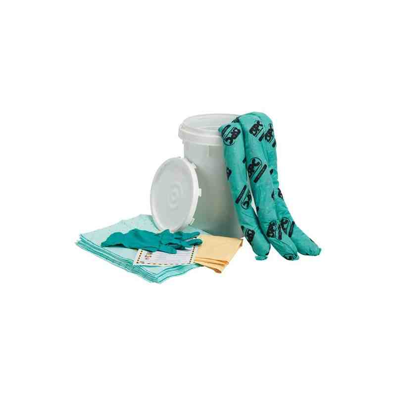 SPC Spill Kit, Hazmat, Pail, 10 US gal. Absorbancy - [Cleaning Supplies Canada Discounts] - M718 - [DefendUse.com]