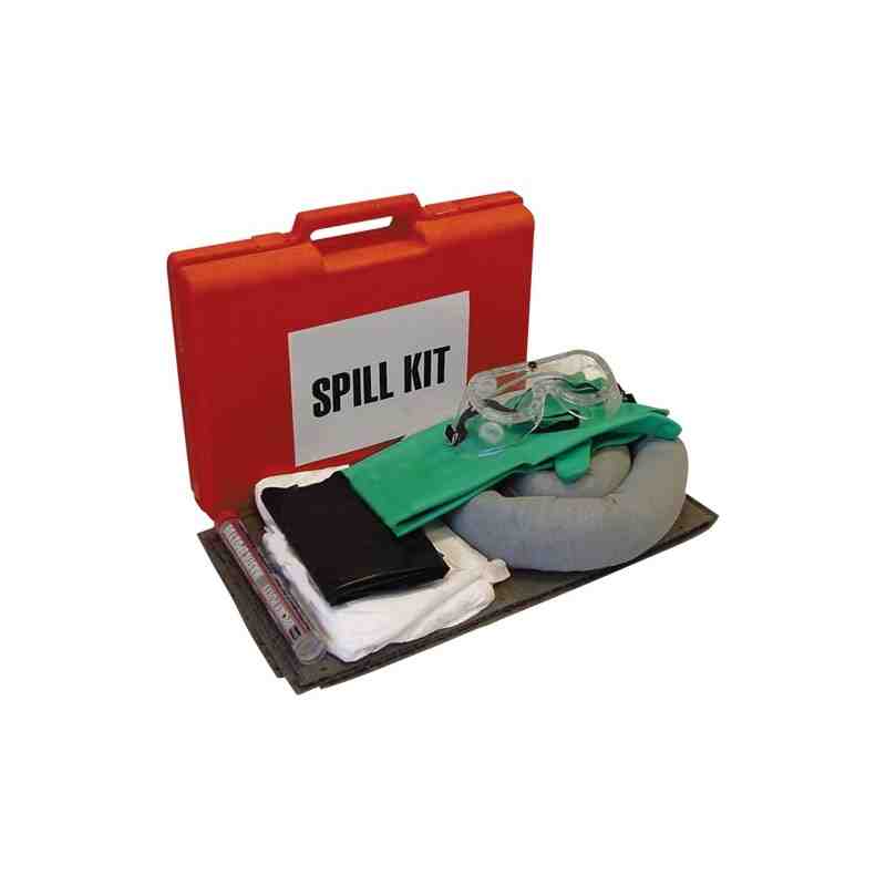 First Responders Spill Kit, Universal, Case, 2.6 US gal Absorbancy - [Cleaning Supplies Canada Discounts] - J289 - [DefendUse.co