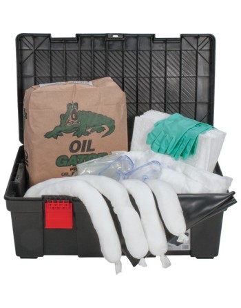 Tool Box Spill Kit, Oil Only, Bin, 31 US gal. Absorbancy - [Cleaning Supplies Canada Discounts] - I261 - [DefendUse.com]