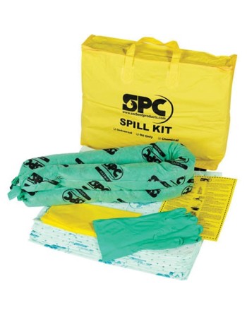 SPC Economy Spill Kit, Hazmat, Bag, 4 US gal. Absorbancy - [Cleaning Supplies Canada Discounts] - B501 - [DefendUse.com]